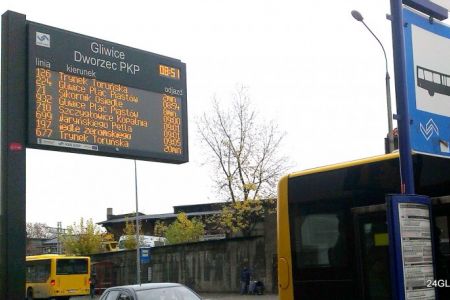 Na bieruńskich przystankach staną tablice systemu dynamicznej informacji pasażerskiej